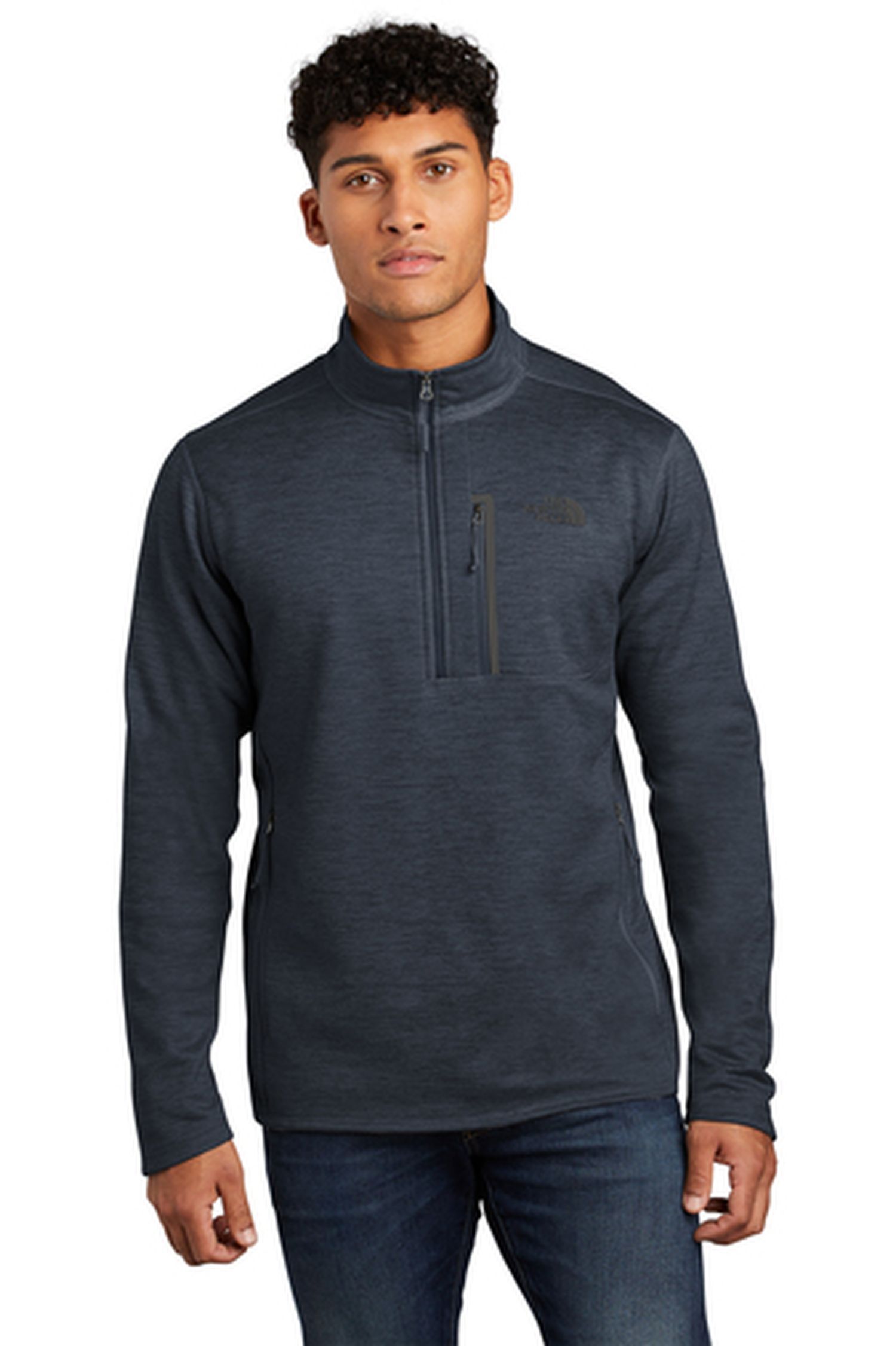 The North Face ® Adult Unisex 96/4 Recycled Polyester Elastane Skyline 1/2-Zip Fleece Pullover Jacket